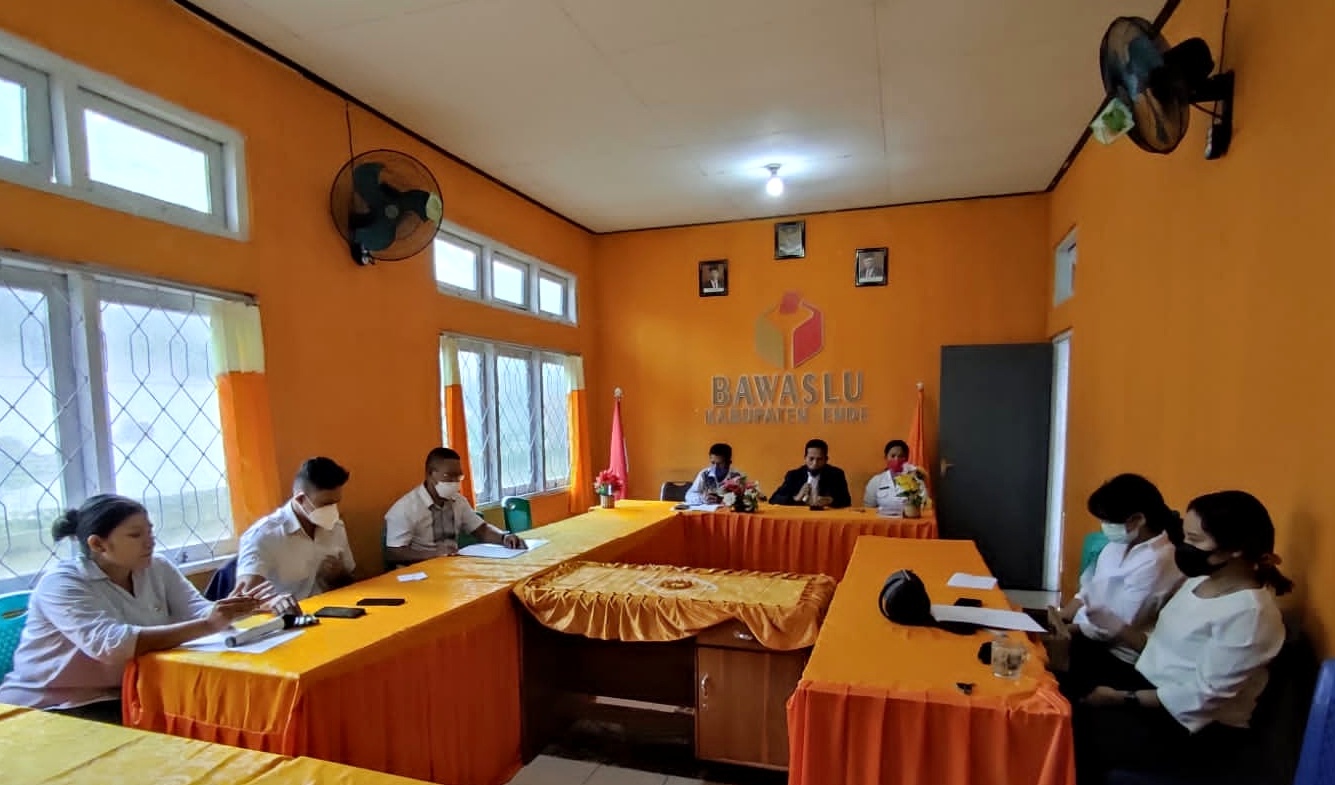 Unit Pengelola Barang Dugaan Pelanggaran  Bawaslu Ende Terbentuk