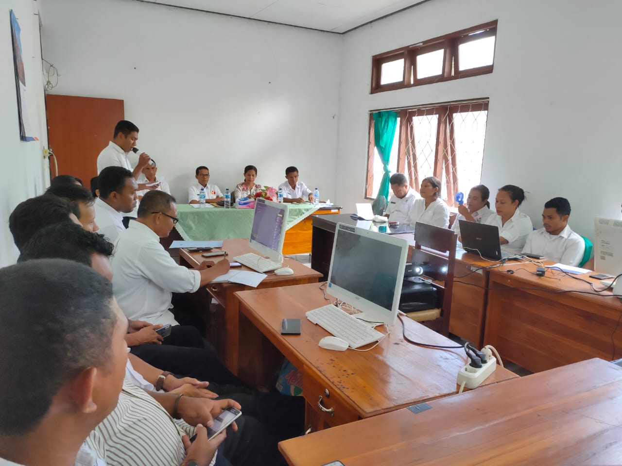 Pimpinan Bawaslu Kabupaten Ende Sosialisasi Program Kerja Tahun 2020