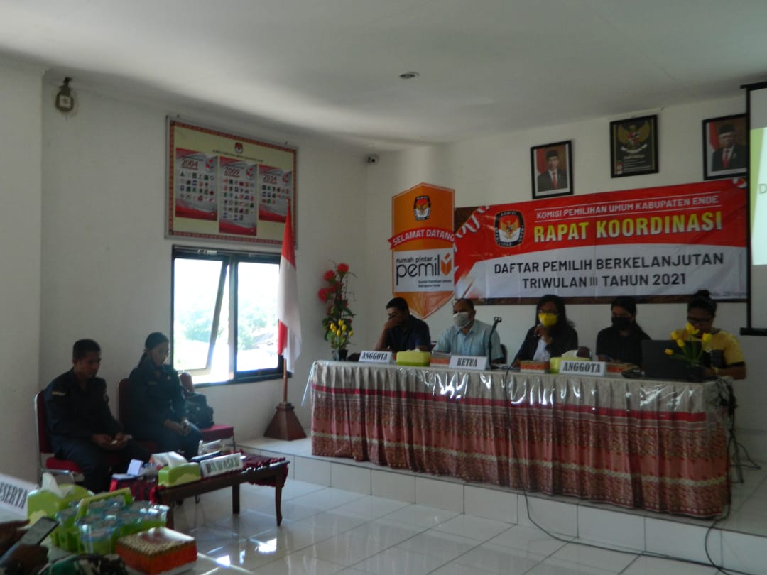 Daftar Pemilih Berkelanjutan Kabupaten Ende Menurun