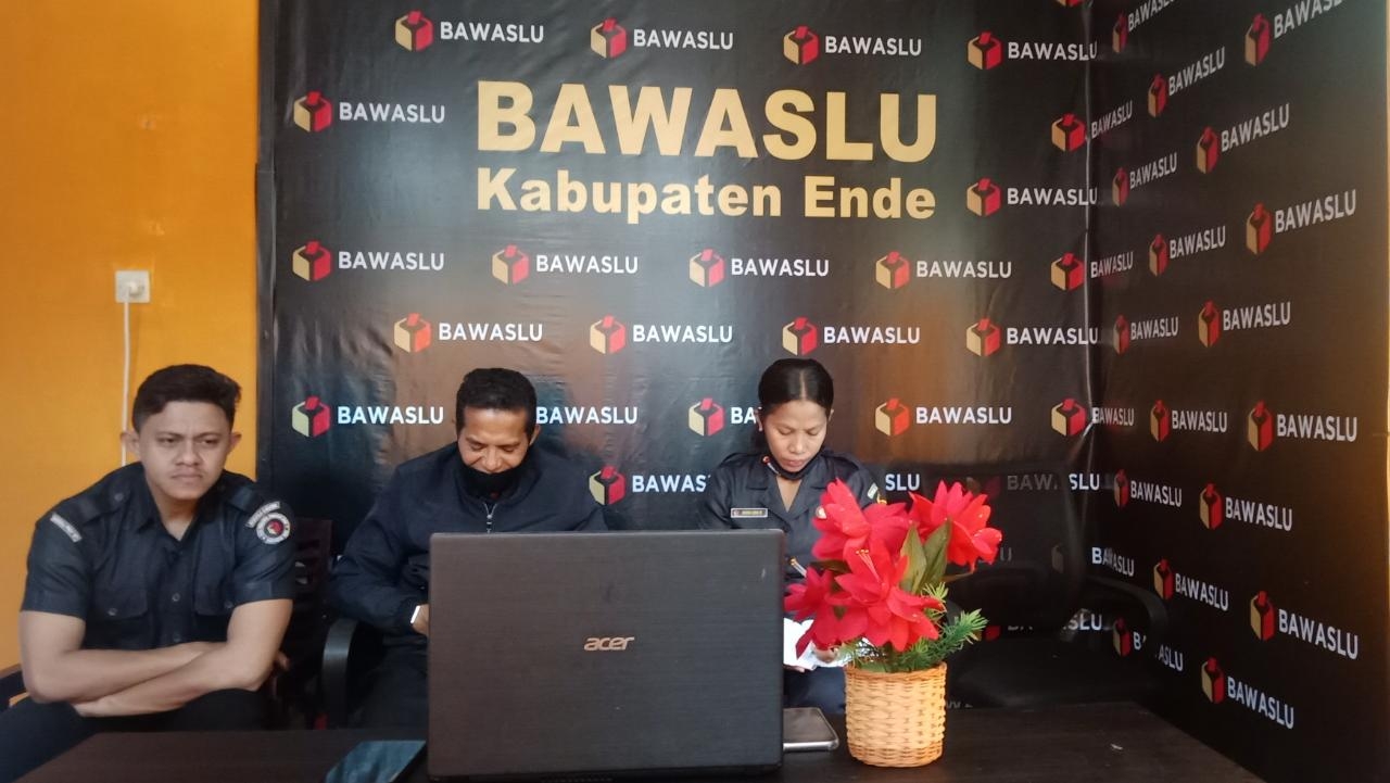 Hadapi Pemilu 2024, Bawaslu Ende Ikut Penguatan Penggunaan Sistem Informasi Penyelesaian Sengketa