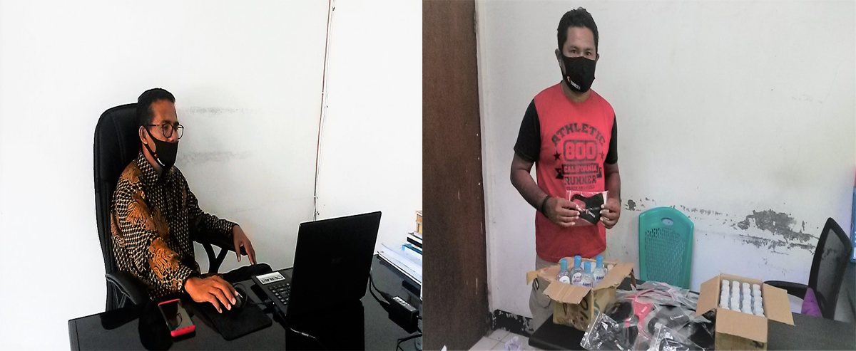 Mencegah Covid-19, Bawaslu Ende  Sediakan Alat Pelindung Diri