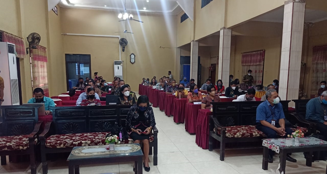 Bawaslu NTT Gelar Rapat Penyusunan RKAKL Tahun 2022