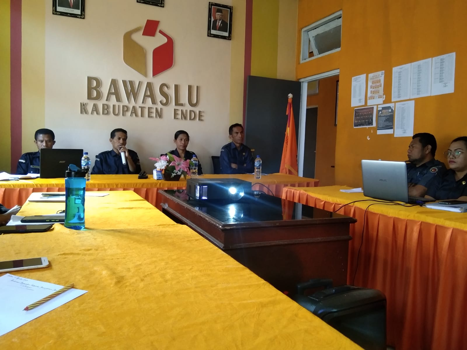 Ketua Bawaslu Ende Minta Aparat Pengawas pemilu Bekerja Maksimal