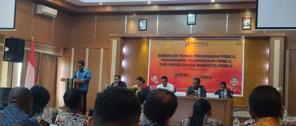 Bawaslu NTT Gelar Bimtek Anggota Bawaslu Kabupaten/Kota