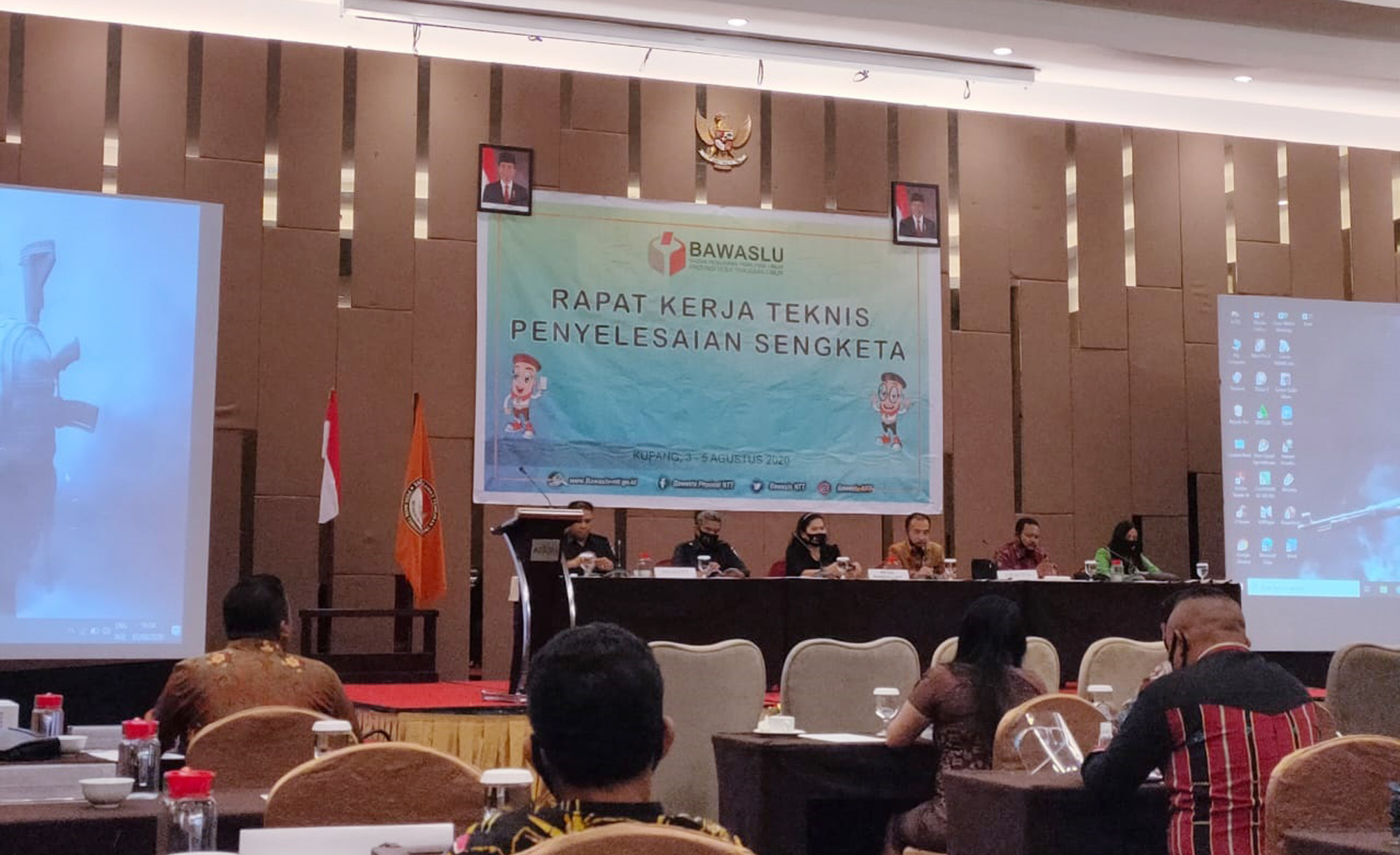 Bawaslu NTT Gelar Rakernis  Penyelesaian Sengketa Pemilihan