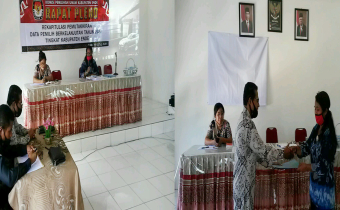 Meskipun  Belum “New Normal,” KPU Ende Tetap Laksanakan Aktivitas