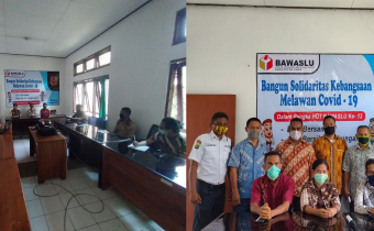 Bawaslu Ende Rayakan Secara Sederhana,   HUT  Bawaslu RI  Ke-12