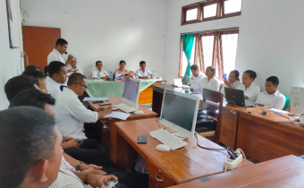 Pimpinan Bawaslu Kabupaten Ende Sosialisasi Program Kerja Tahun 2020