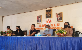 Tingkatkan Kemampuan Analisis, Kordiv HP3S Bawaslu Ende Ikut Rakernis di Bawaslu NTT