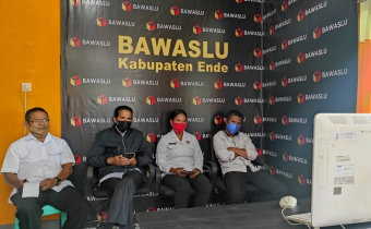 KPU Ende Gelar Rakor DPB  Triwulan II Tahun 2021