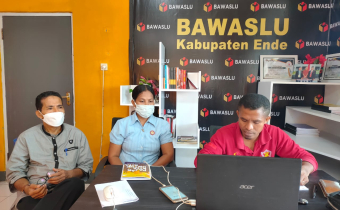 Bawaslu Ende Bahas Perbawaslu  Pemilu di Luar Negeri