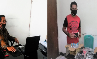 Mencegah Covid-19, Bawaslu Ende  Sediakan Alat Pelindung Diri