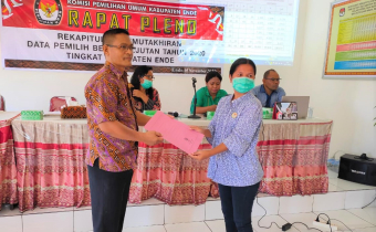 PDPB Oktober 2020 Kabupaten Ende, Meningkat 170.572 Pemilih