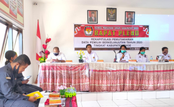 PDPB KABUPATEN ENDE,  PERIODE NOVEMBER 2020 MENINGKAT