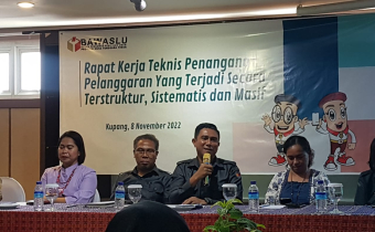 Bawaslu NTT Gelar Rakernis Pelanggaran Administrasi TSM